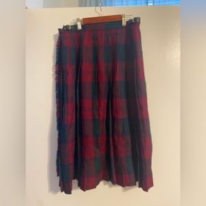 Vintage Scottish Tartan Kilt (Women’s US 12 / UK 16)